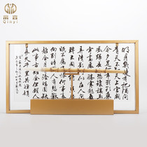 Modern new Chinese brush holder study decoration model room creative acrylic soft decoration simple Zen porch decoration