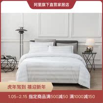 Classic hotel style cotton satin four-piece set