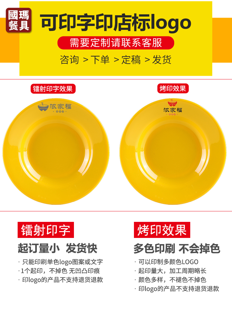 Melamine plate spit bones episode round little child ipads plate plastic household dish snacks A5 food dish imitation porcelain tableware color