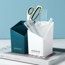 Pen holder Creative fashion cute student desktop office pen holder European-style multi-functional cosmetics storage box