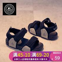 Boy cool shoes 2019 new spring model Treasure Girl child soft bottom middle child sandals 2019 summer New