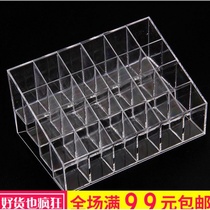 Desktop storage items accessories cabinet window shelf setting table stepped display rack lipstick storage box without cover bracket