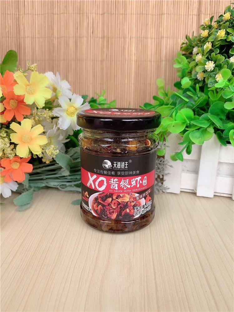 包邮天海渔丰xo酱银虾酱虾仔酱即海鲜酱拌即食虾零食