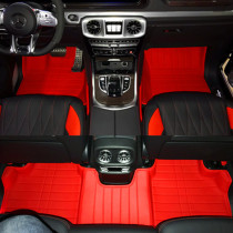 Suitable for 19 new Mercedes-Benz G63 foot pads G500G55AMG fully surrounded foot pads Mercedes-Benz big G double-layer car mat