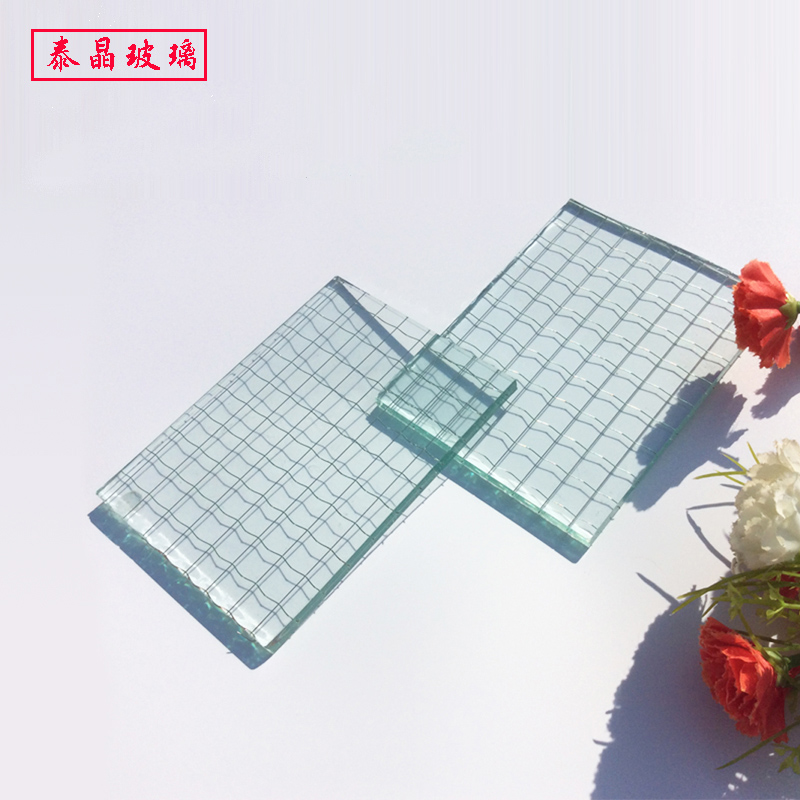 Tycrystal Imports High Penetration Embossing Clip Wire Steel Wire Glass Anti-Burglary Safety Square Diamond Art Glass