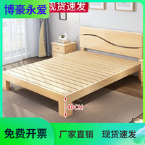 Princess bed Home 1 8 m Double beds Main bedroom European-style bed Twin Beds Solid Wood Bed Simple Solid Wood Bed Room Bed