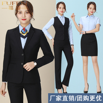 New Postal Storage Work clothes Female Shirt Savings Bank Tibetan suit post office uniforms and wallet clothes