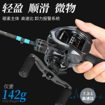 trulinoya fox spirit speed ratio Chinese perch (Siniperca chuatsi) wheel 50 type ultra-light microphysical shui di lun carbon road ya lun unloading force alarm