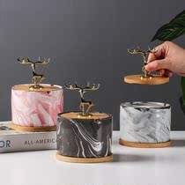 Ashtray home living room fashion modern ceramic large bedroom coffee table creative personality with lid simple trend