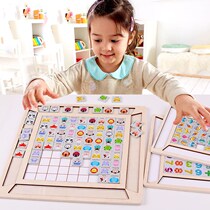 Parent-child interactive board game fun childrens focus on the touch toy elimination music puzzle thinking training animals 2-3