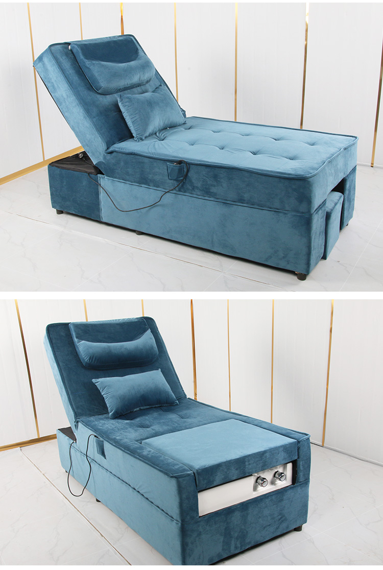 电动足疗按摩床洗脚洗浴中心休息大厅沙发床泡脚足浴店采耳一体床