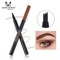 4-head Eyebrow Pencil Eyebrow Pencil Natural Waterproof Liquid Eyebrows Pen