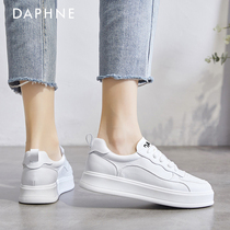 Daphne little white shoes womens shoes 2022 new spring and autumn 100 lap thick bottom casual sports board shoes bursting ins and feet