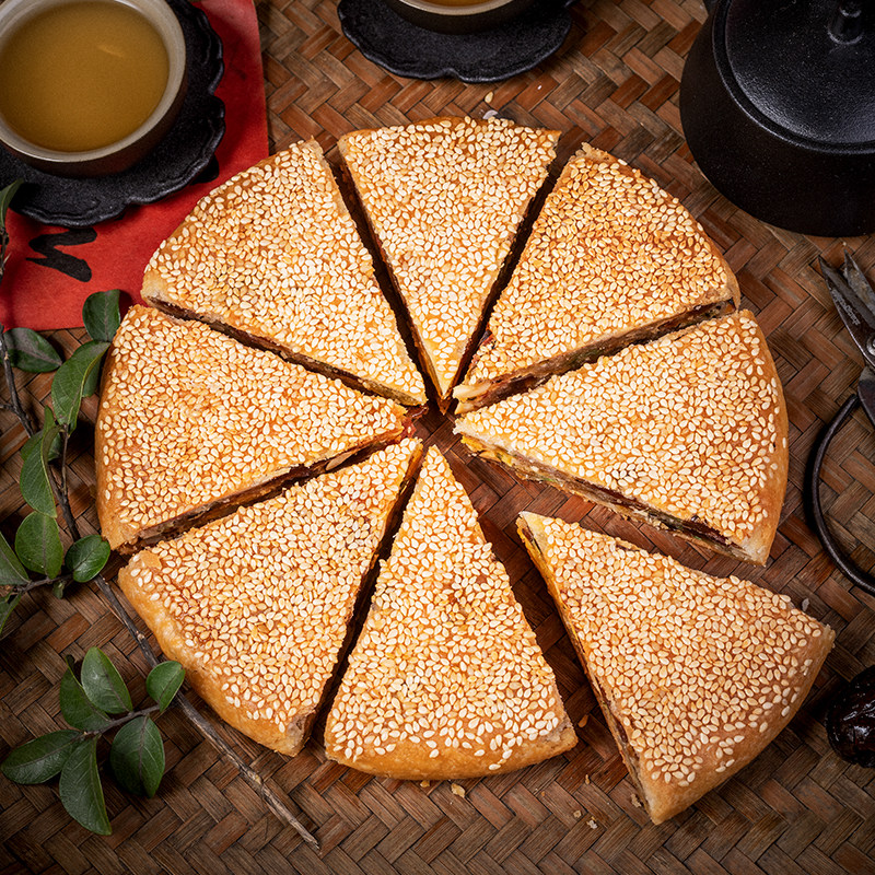 温州桥墩镇特产大月饼散装礼盒装