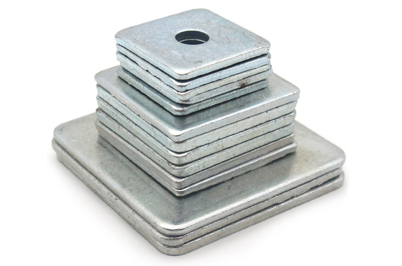 本色四方平垫垫圈垫片加大加厚方介子正方形平垫幕墙用方垫全系列