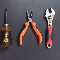 Handmade diy pointed nose pliers Mini small pliers Childrens woodworking workshop screwdriver wrench Kindergarten handmade class tools