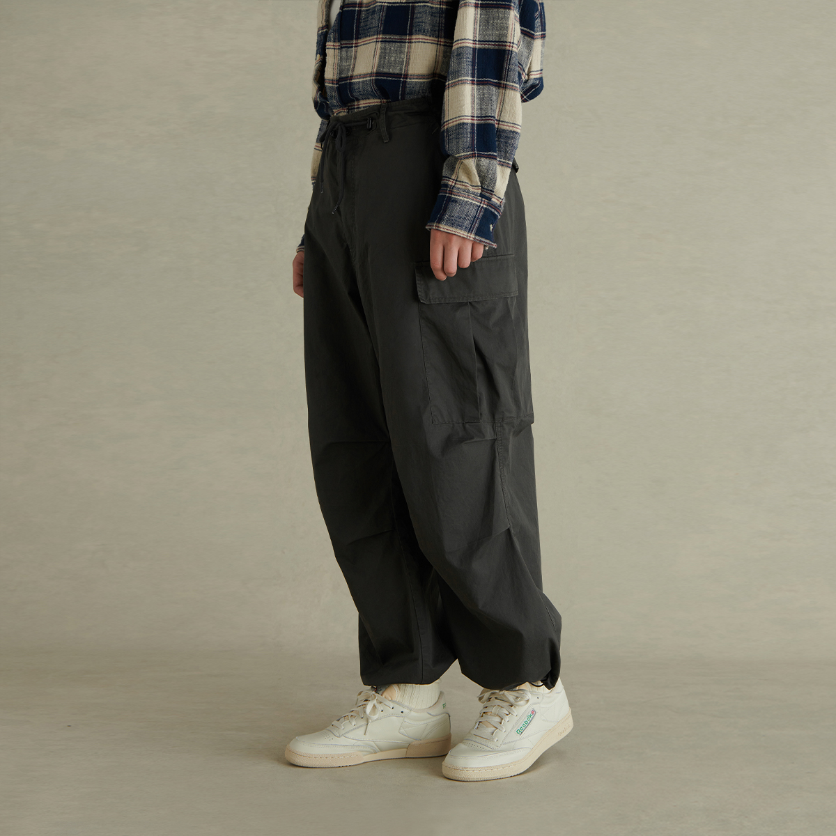 EviStub23FW 全棉升级2.0复古经典登山户外束脚降落伞工装长裤男