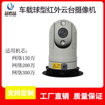 360-degree rotating distribution control ball Roof PTZ camera inspection Vehicle monitoring PTZ SDI Network HD AHD