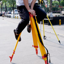 Theodolite level tripod level total station solid wood bracket measuring instrument aluminum alloy bracket accessories