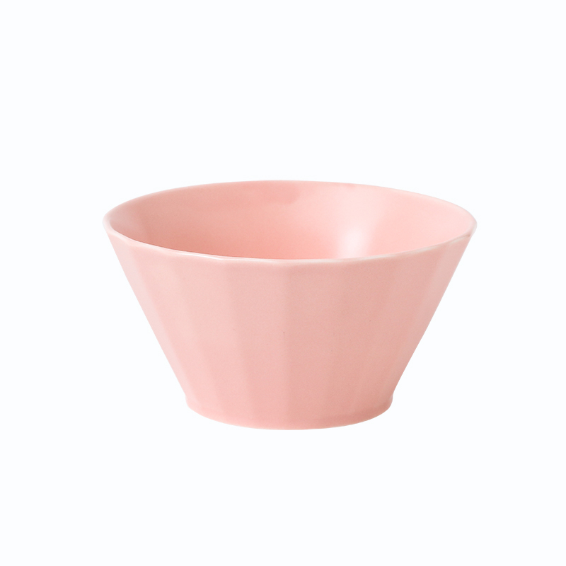 High level appearance rice bowls ceramic household character rainbow such as bowl, lovely porringer creative fruit salad bowl bowl dessert bowls