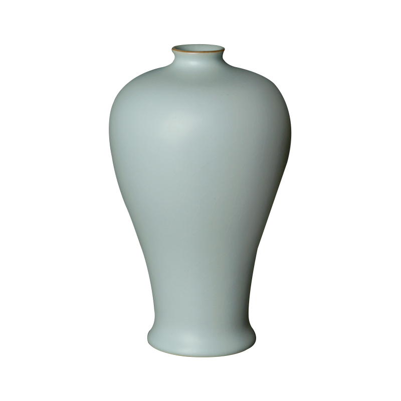 Your up with jingdezhen ceramic vase mei bottle of flower arranging Chinese style restoring ancient ways furnishing articles sitting room celadon porcelain decorative household items