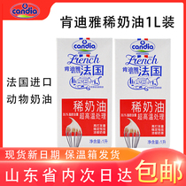 Kendija Light Milk Oil 1L Lean Cream Home Commercial Baking Easy To Punch Cake Framed Raw Material