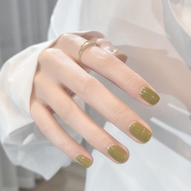 Green nail polish 2022 spring and summer new color white green no-bake long-lasting quick-drying tearable female net red