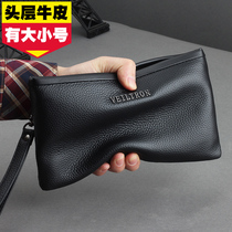 Mens bag handbag mens mens clutch bag clutch bag hand bag hand bag head layer leather leather envelope bag soft