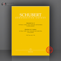 Schubert A great tune trout quintet op post 114 D 667 General score Bears Original score Quintet in A Major