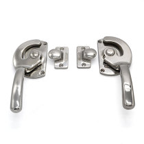 Stainless steel handle lock Rotary seal handle buckle Closed pressing crescent lock Equipment special handle