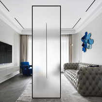 Entrance entrance bedroom room glass screen partition wall light luxury creative modern simple living room to block toilet