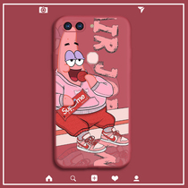 vivox20 mobile phone case new x20pus liquid silicone soft case for x20a all-inclusive lens protective cover x20plus Tide brand anti-drop personality creative men and women Net red Simpu