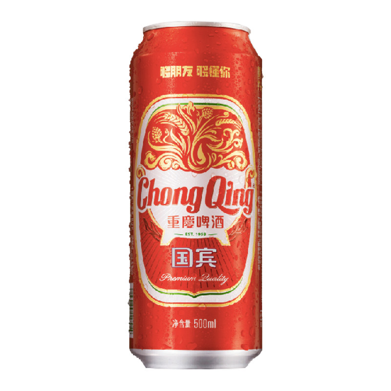 国宾醇麦啤酒500ml*24(热品库)