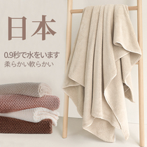 Bath towel towel three-piece female 2021 new home couple pair male adult than cotton absorbent towel