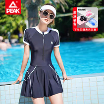 Pike Swimsuit Woman 2022 New Swimming Pool Spa Fashion Conjoined Swimsuit Display Slim Professional Conservative Swimsuit