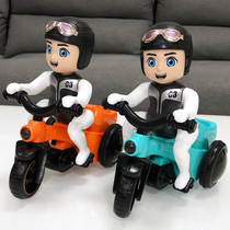 Male child Electric tricycle 0-1-year-old half Puzzle Enlightenment Female Baby Two 3 Children Birthday Gift Toy Car