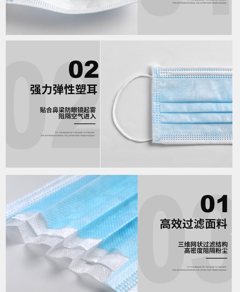 全国包邮!10个盒装医用成人口罩!