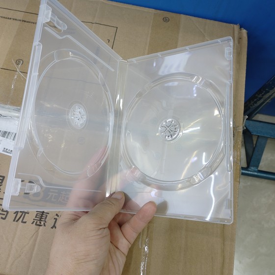 플라스틱 디스크 박스는 한 상자에 2 개의 CD를 담을 수 있으며 투명 플라스틱 상자 외부에 덮개를 추가 할 수 있습니다. 플라스틱 디스크 박스는 한 상자에 2 개의 CD를 담을 수 있으며 투명 플라스틱 상자 외부에 덮개를 추가 할 수 있습니다.