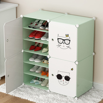 Shoe Cabinet Shoe Rack Home Doorway Simple Large Capacity Home-looking Economy Type of Viner Dormitory Multilayer
