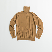 CAREOFLORD2020 winter mens full wool high collar mealey ultra fine mens hoosehood sweater