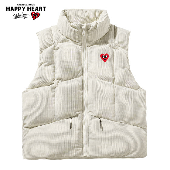 Charles Peach Heart 2025 new autumn and winter sleeveless vest casual jacket love vest cotton vest men
Charles Peach Heart 2025 new autumn and winter sleeveless vest casual jacket love vest cotton vest men