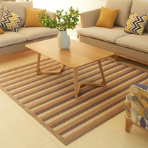 Japanese bamboo woven living room carpet Bamboo carpet custom bay window mat Windowsill mat Tatami floor mat custom size