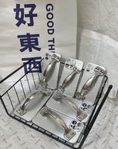 COOLBUT personality original hair door and hand-hand casing silver soft shell suitable for apple to blame creative advanced