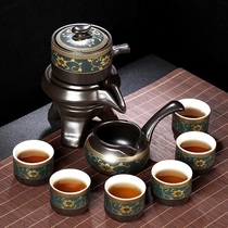 Net black tea with 2021 upscale lazy people drinking tea half fully automatic kutian tea with tea tea with small set of tea tray