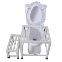 Toilet Squatting Frame Shake Sitting toilet changing squatting pan Toilet Squatting for Squatting Dual-use Theorist Toilet Racks
