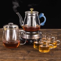 Old white tea special teapot teapot set heat-resistant health pot glass teapot steam teapot heating small