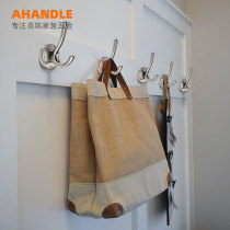 Nordic clothes hat clothes hangers wall-mounted wall Xuanguan wardrobe door hanging clothes hook single hook wall hook metal