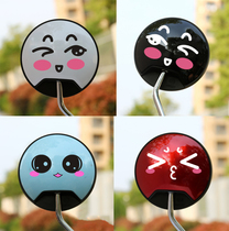 Battery car motorcycle rearview mirror car sticker cute cartoon paper waterproof sunscreen electric car mirror decoration sticker
