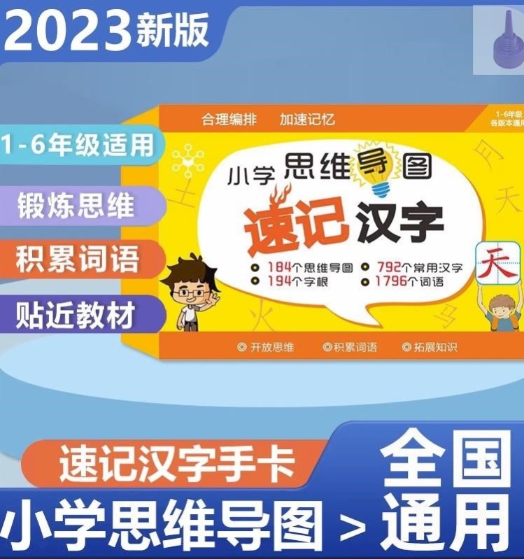 Primary School Students Thinking Guide Chart Shorthand Chinese Characters Partial-side First Literacy Card Early Enlightenment Foundation Enlightenment Foundation Enlightenment of Education Cards-Taobao