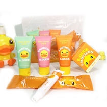 Summer camp childrens travel washing set student military training supplies shampoo shower gel full set travel portable bag